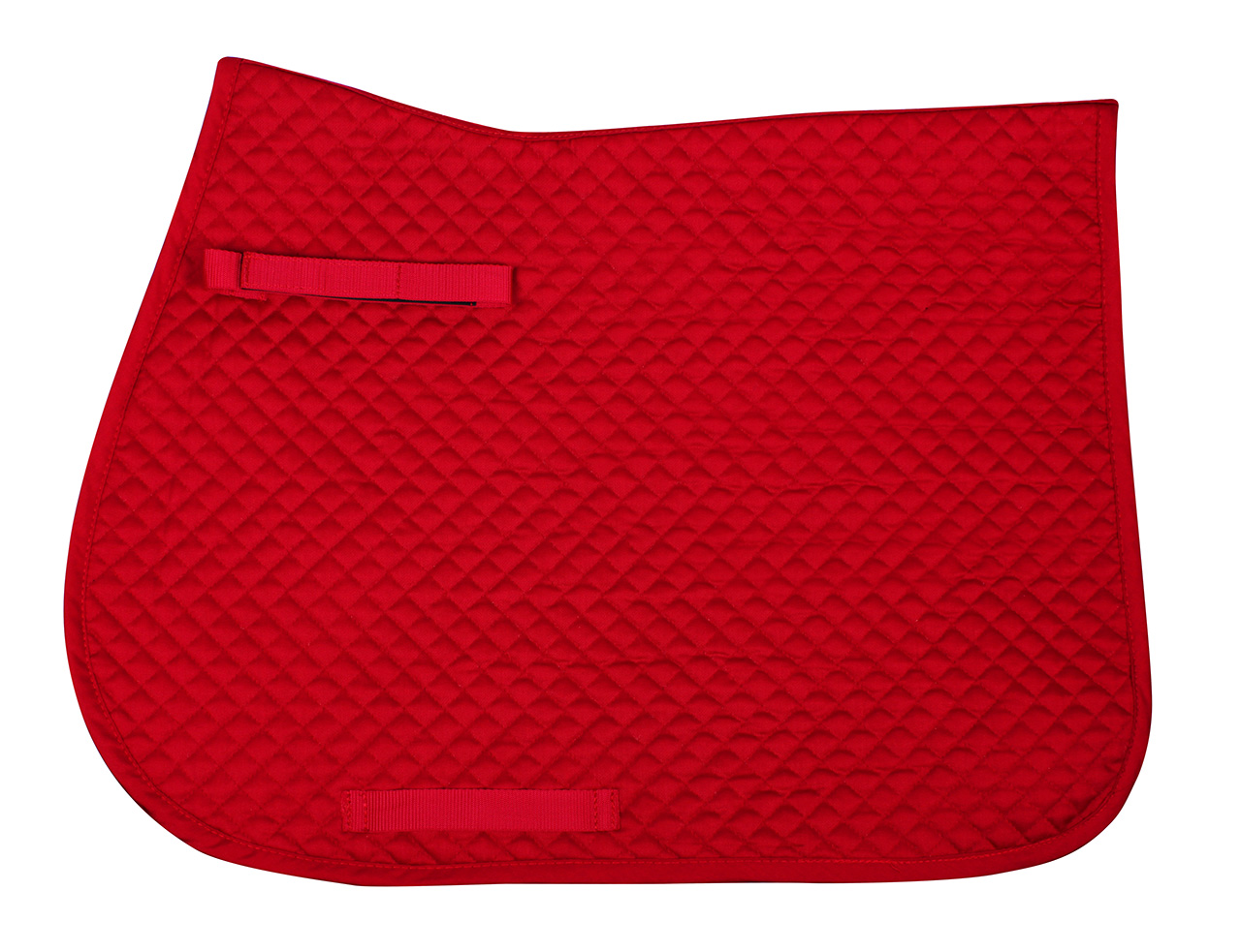 Tapis De Selle De Noël Rouge Avec Bordure En Fausse Fourrure Blanche – Idéal Pour Cheval Demi-sang – Décoration Festive équine