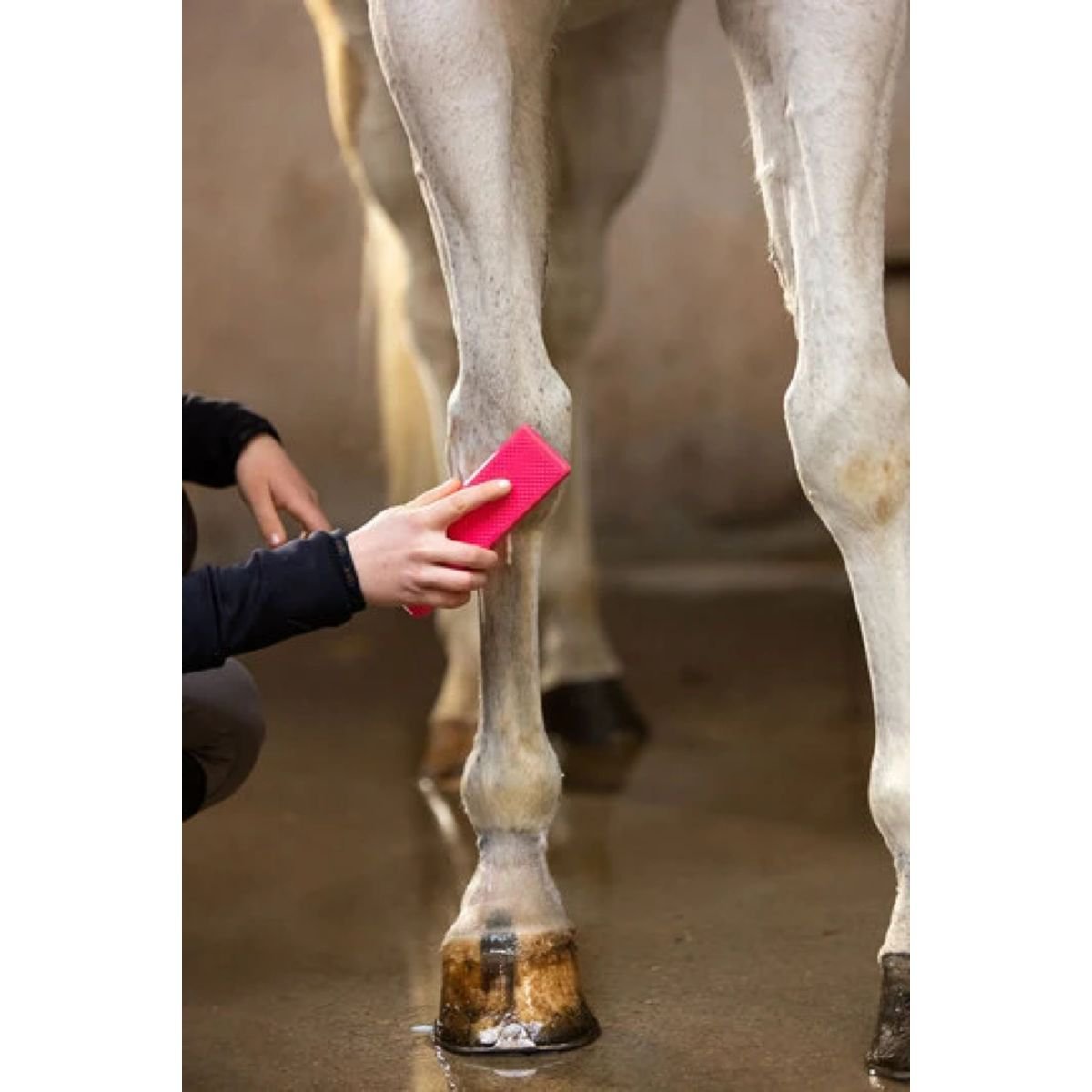 hof-bors0004g6-paardenpraat-grooming-brush-medium-roze.402a22