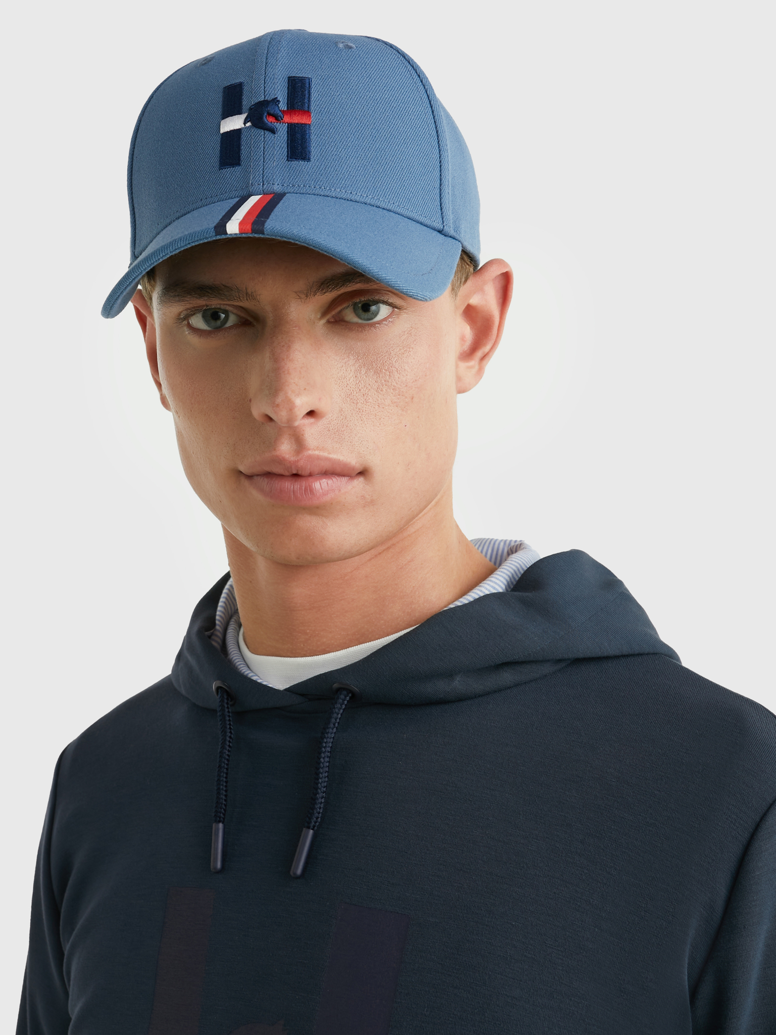 Casquette Tommy Equestrian Blue Coast M