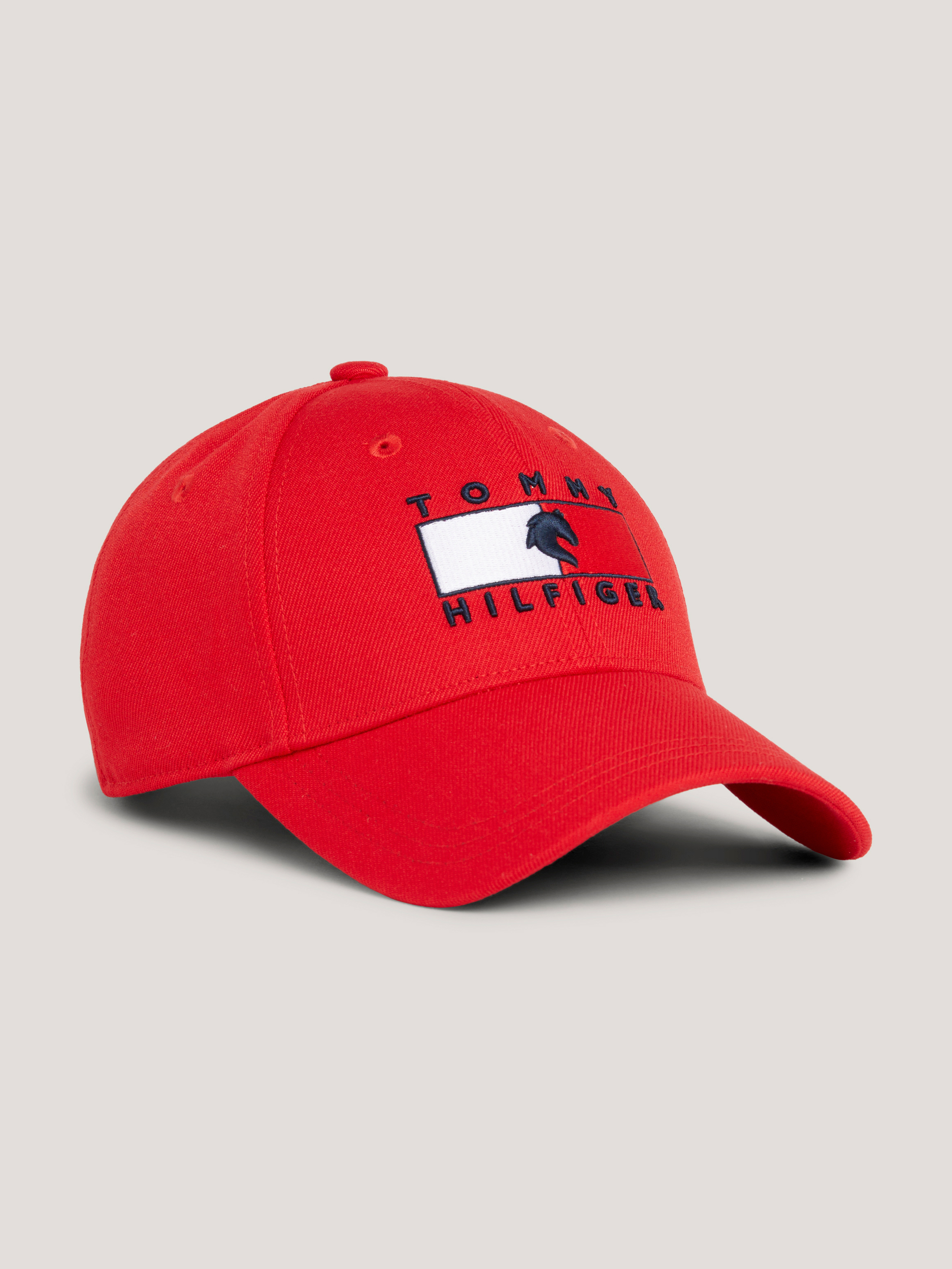 Casquette Montreal Tommy Equestrian rouge