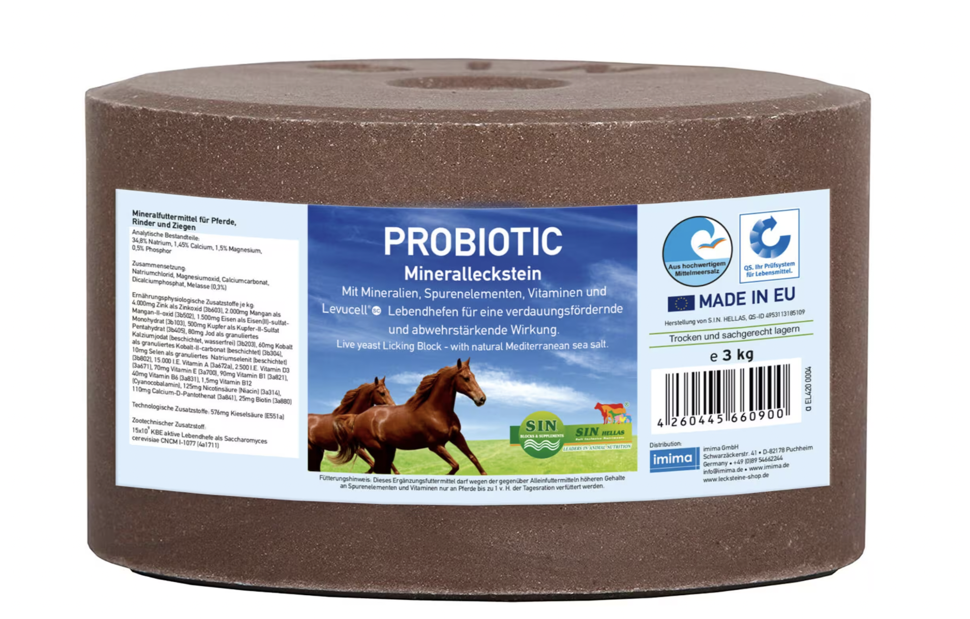 Pierre de sel - Probiotic - 3kg