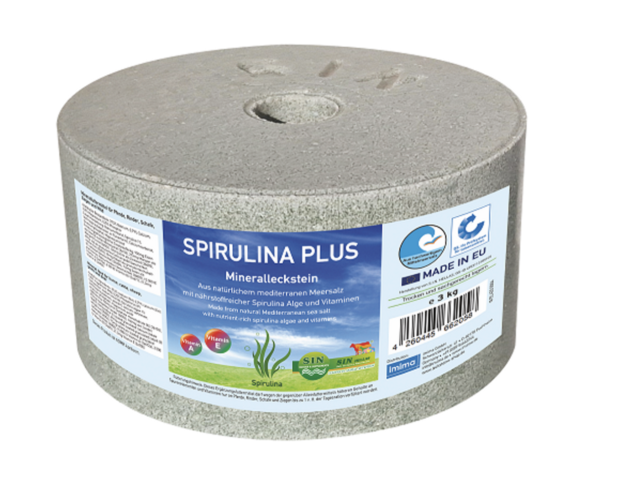 Pierre de sel - Spiruline - 3kg