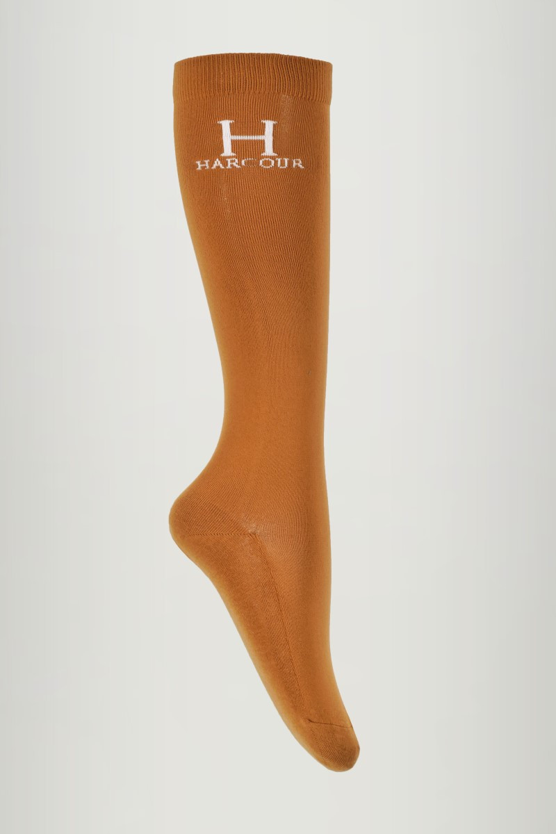 chaussettes-badminton-rider-golden-yellow