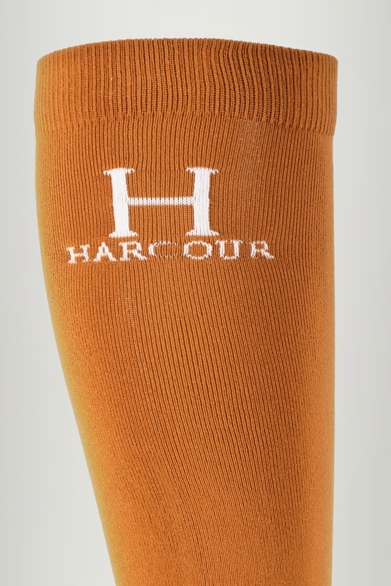 chaussettes-badminton-rider-golden-yellow-1