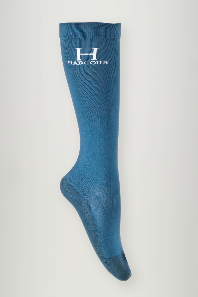 chaussettes-badminton-rider-steel-blue