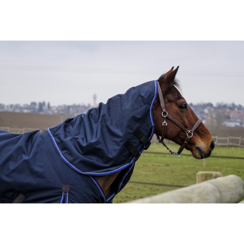 Drap D'écurie Imperméable Horze Dakota - Bleu - Taille 75 - Cheval - Occasion