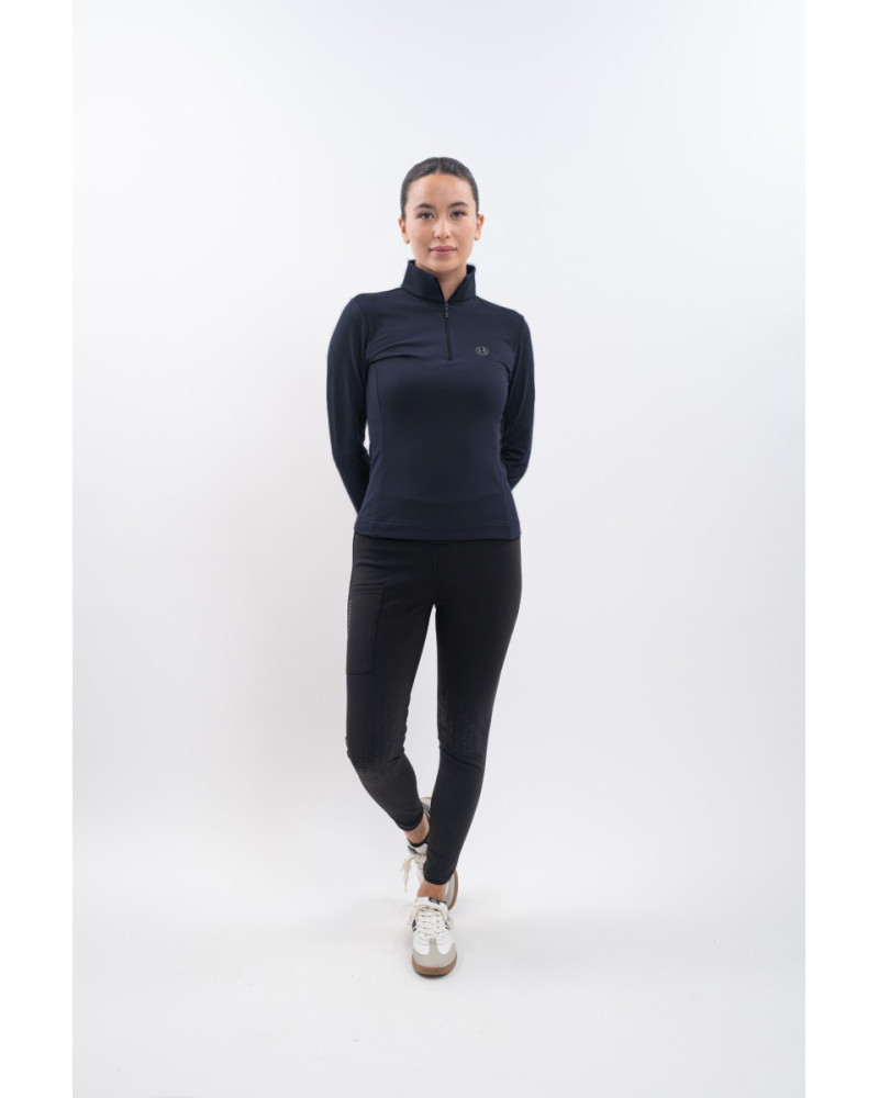 atlantic-polo-de-travail-ml-femme-navy-1