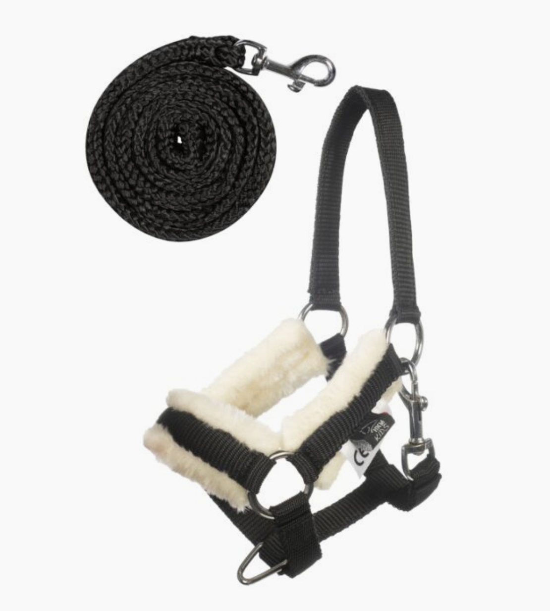 licol-fourrure-hobby-horse-noir