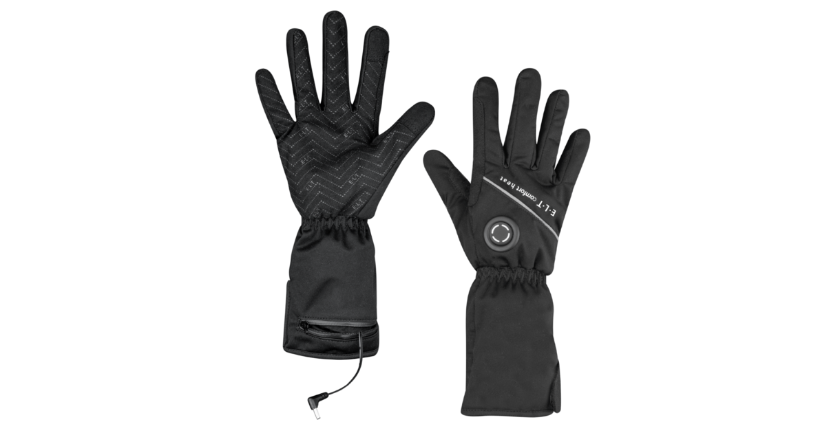 Cikonielf Gants Chauffants De Moto 1 Paire Gants Chauffants Électriques Chauffage Coupe-Vent