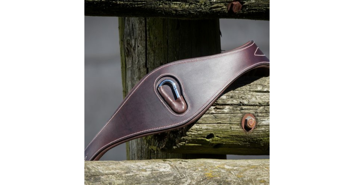 1 paire de sangles d'équitation en cuir véritable pour l'équitation