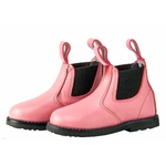 boots equitation chaussures enfant rose