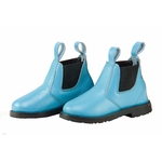 boots equitation chaussures enfant bleu