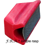 F.R.A. simple rasp red