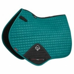 tapis de selle close contact lemieux suede peacock green vert