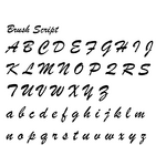 brush script