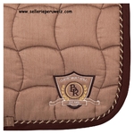 163091_81_02  tapis de selle mixte br melange beige