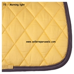 tapis de selle br event 72 morning light-jaune-gris