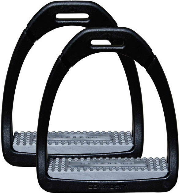 Paire D'étriers à Cheval En Cuir Neufs - Raccords En Acier Inoxydable - Livraison Gratuite