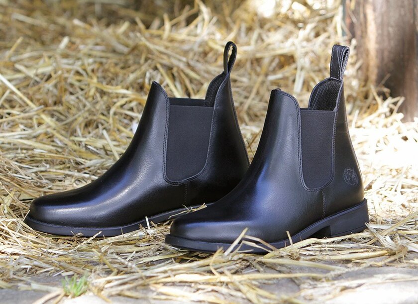 Bottes Jodhpur Rhinegold En Cuir - Confortables Et Style Classique Pour L'équitation
