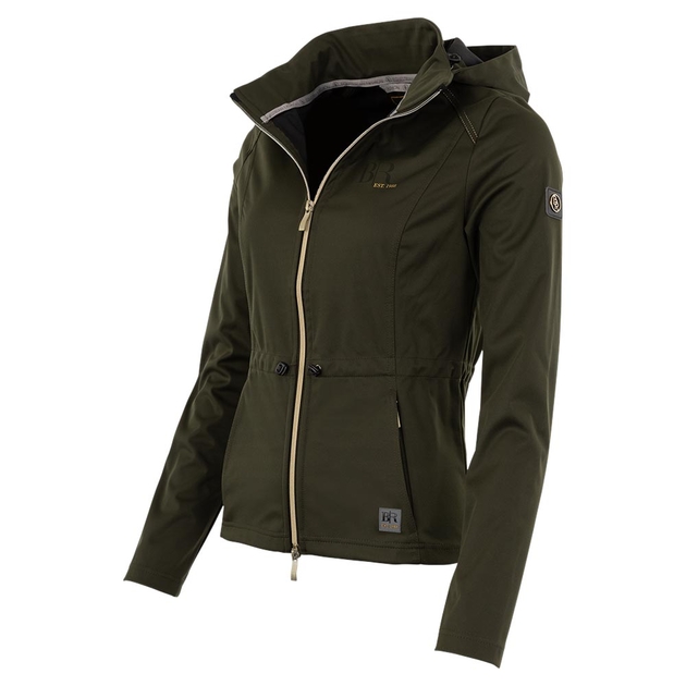 Bejo Veste Soft Shell Junko à imprimé zébré pour fille - Bleu foncé