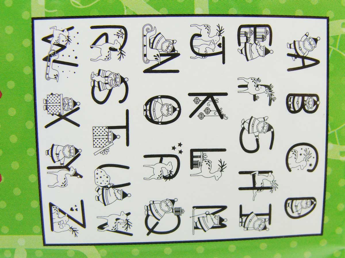 tampon silicone lettre fetes alphabet artemio mod3