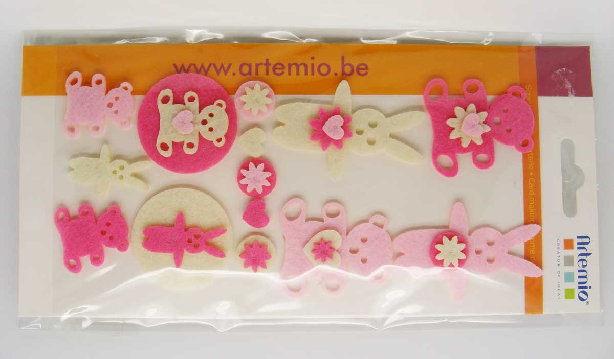 embellissement applique feutrine fille girl