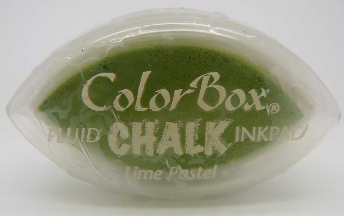 tampon encreur lime pastel color box chalk