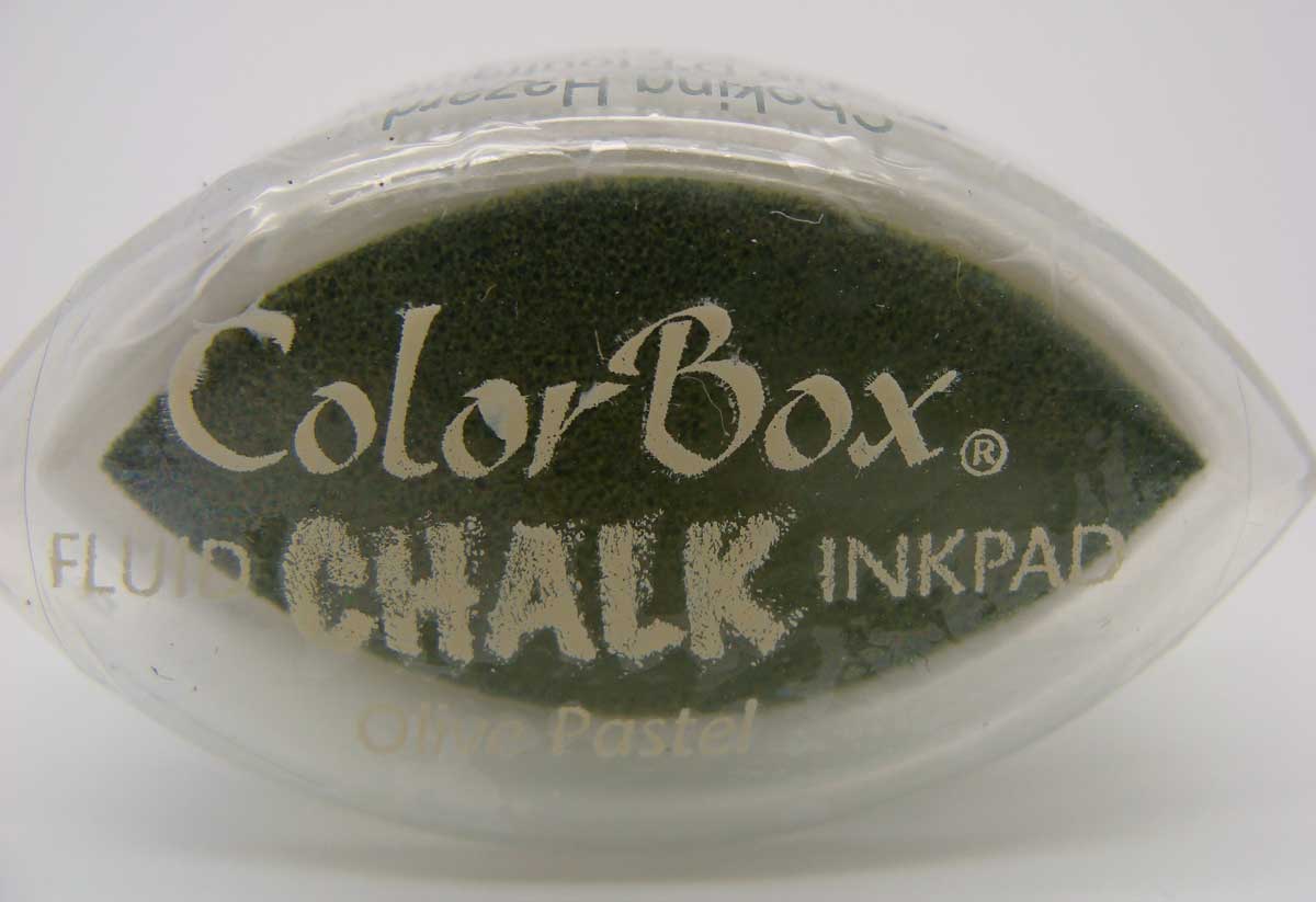 tampon encreur olive pastel color box chalk