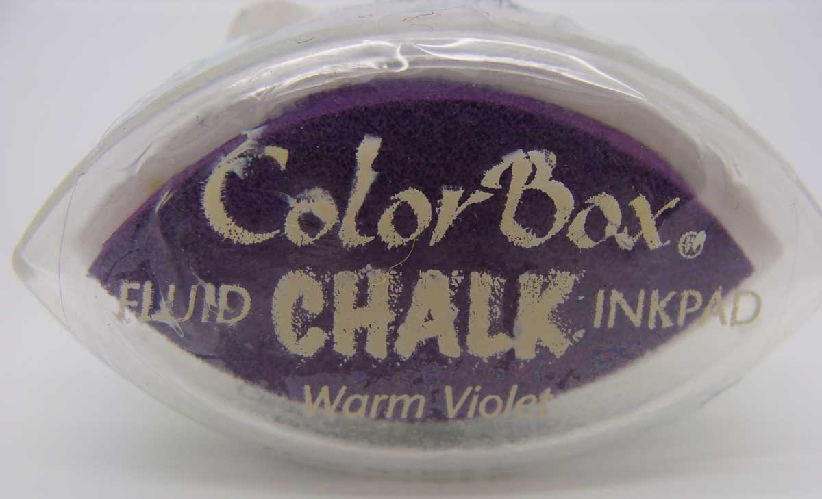 tampon encreur warm violet color box chalk