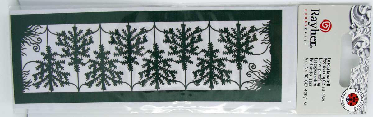 decoupe papier noel vert rayher 29