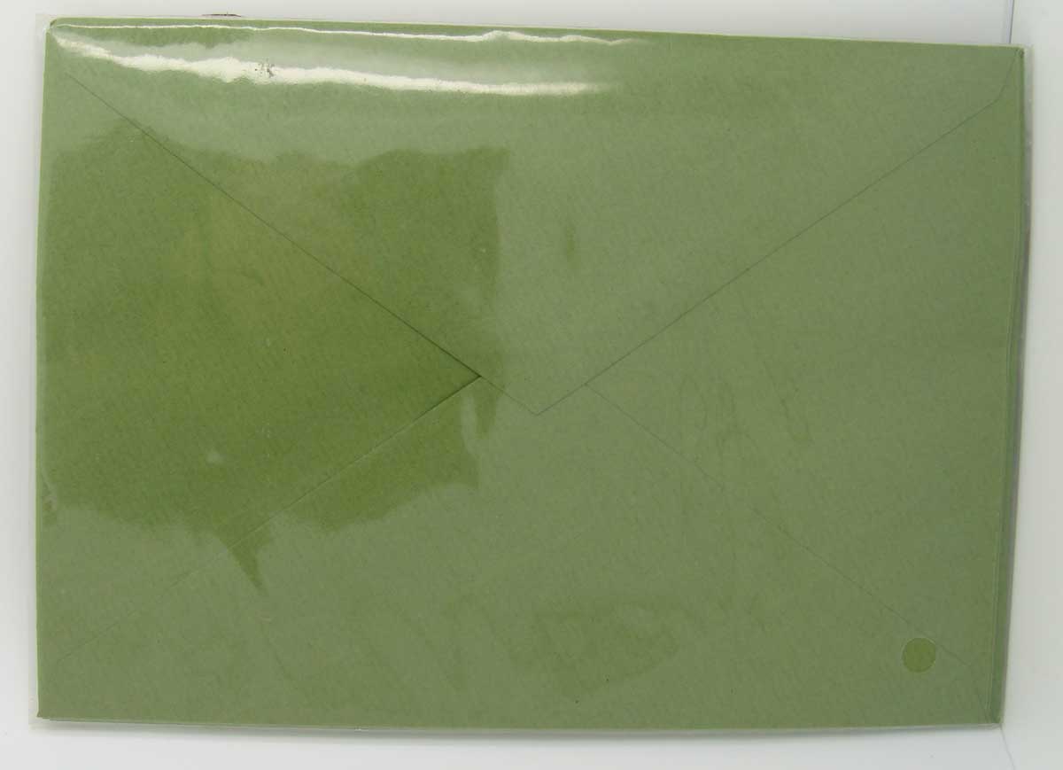 enveloppe vert olive rayher