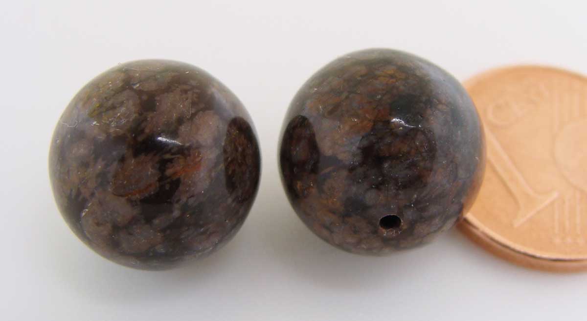 perle marron noir demi-perce 12mm 03