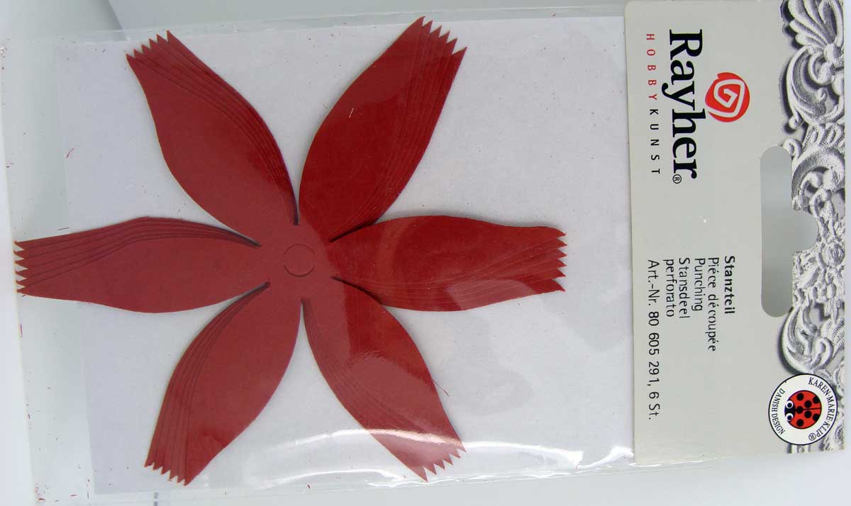 decoupe papier deco fleur rouge 04