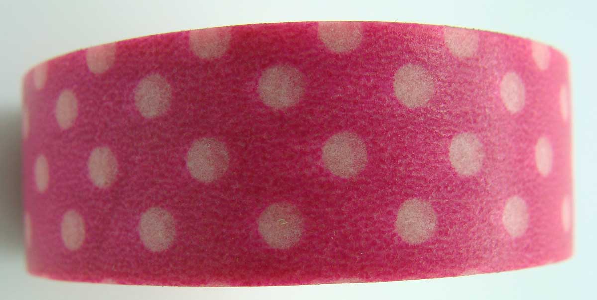 masking tape ruban rose poins