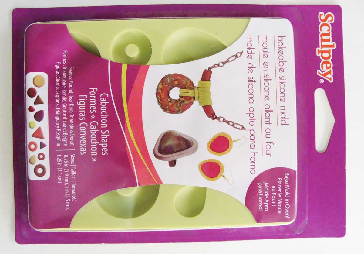moule cabochon sculpey