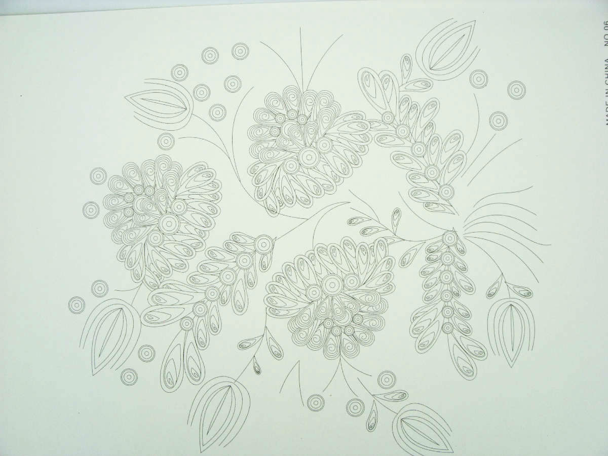 modele quilling mod6 bouquet schema