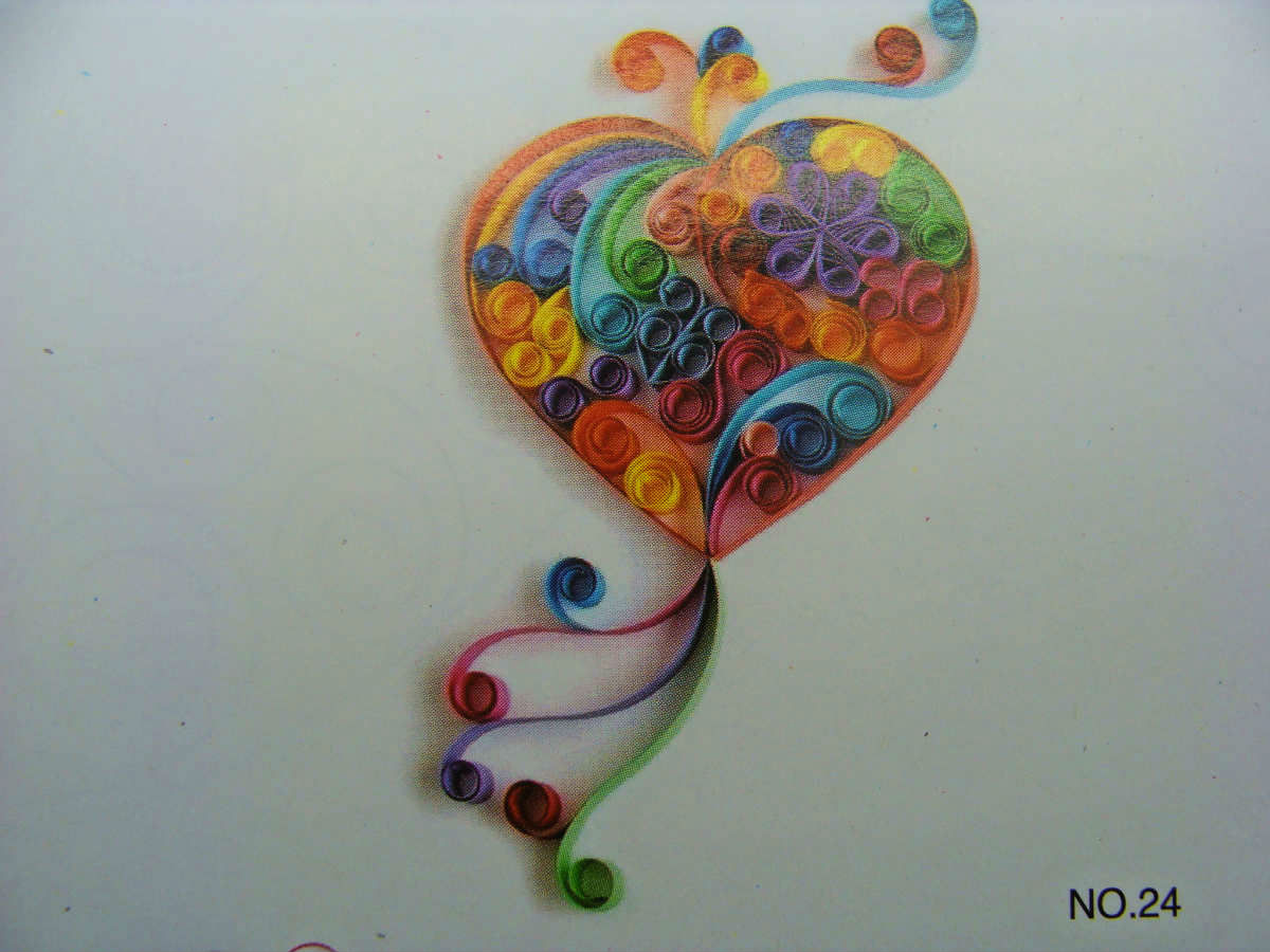 modele quilling mod24 coeur
