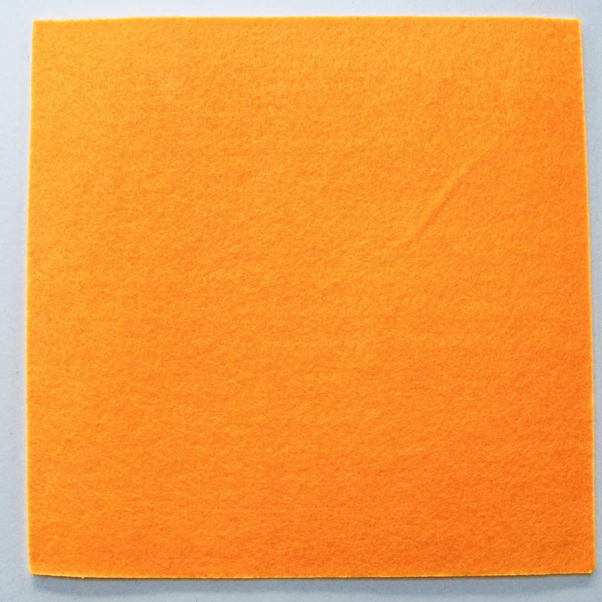 plaque feutrine orange 3mm feuille tissu