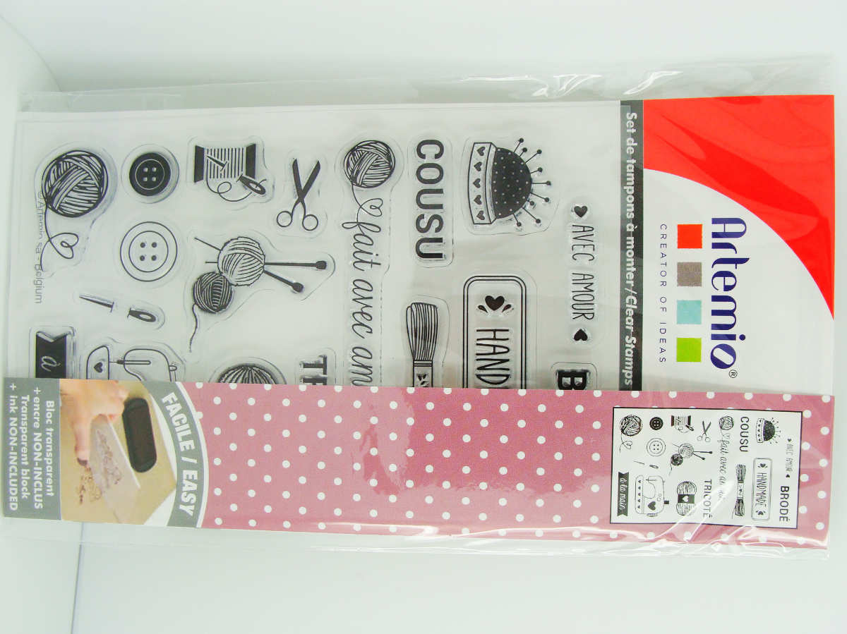 clear stamp couture tricot artemio mod13