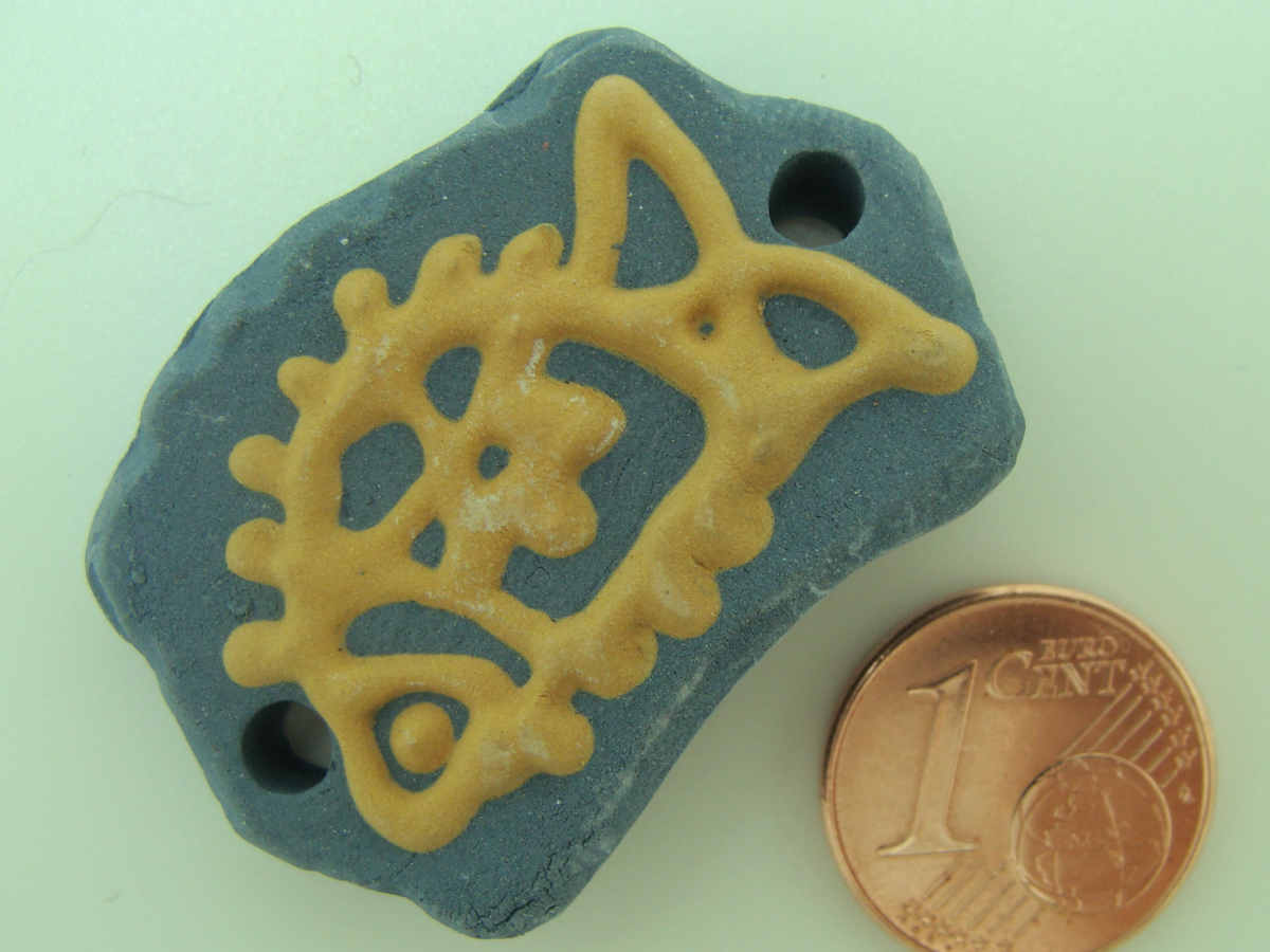 plaque bracelet terre cuite TC14