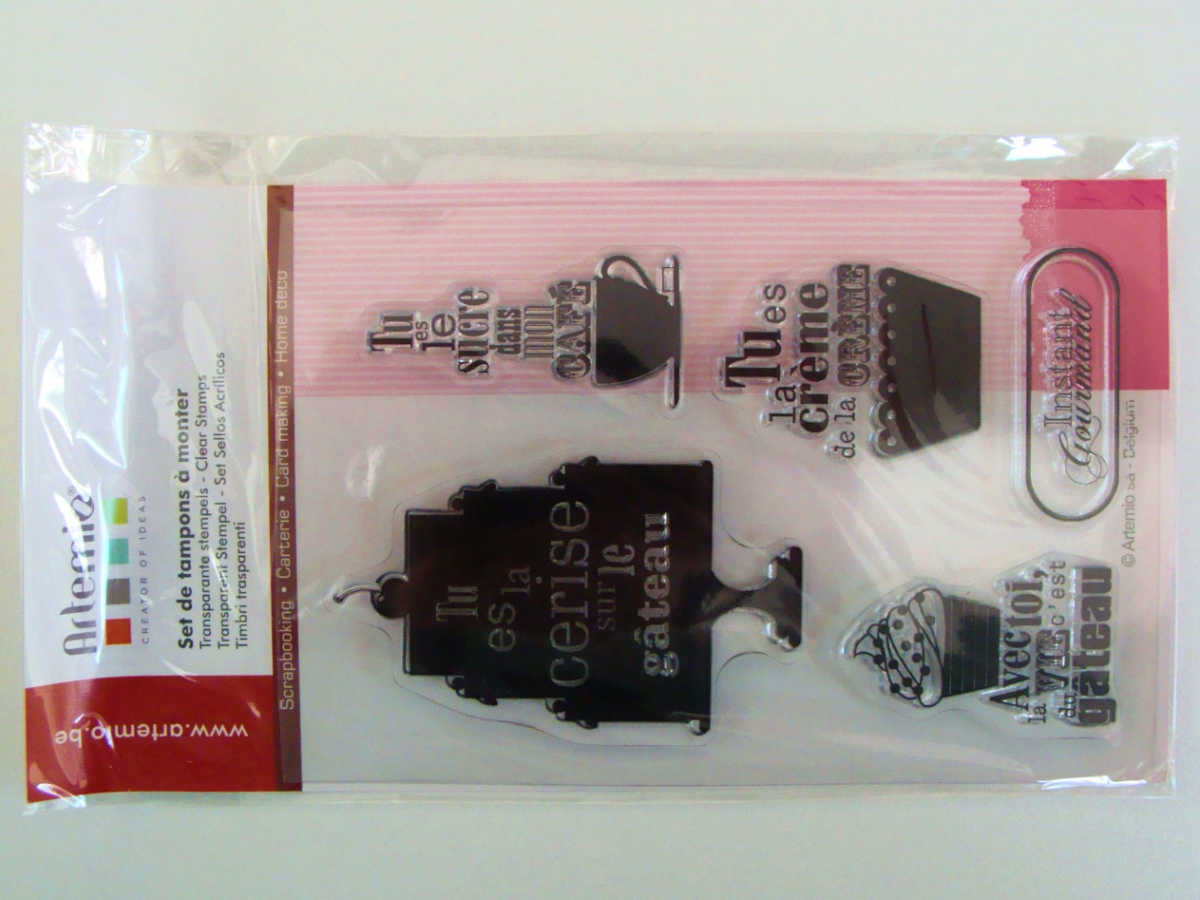 clear stamp gateau artemio mod23