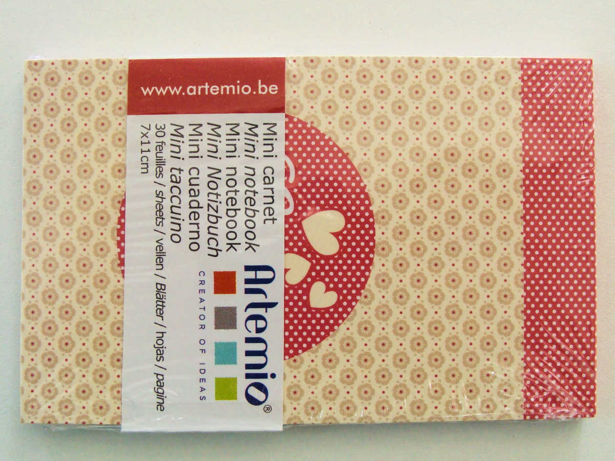 Bloc De Papier Artemio 60 Feuilles 170g - Motif Scandinave Multicolore, Pour Créativité