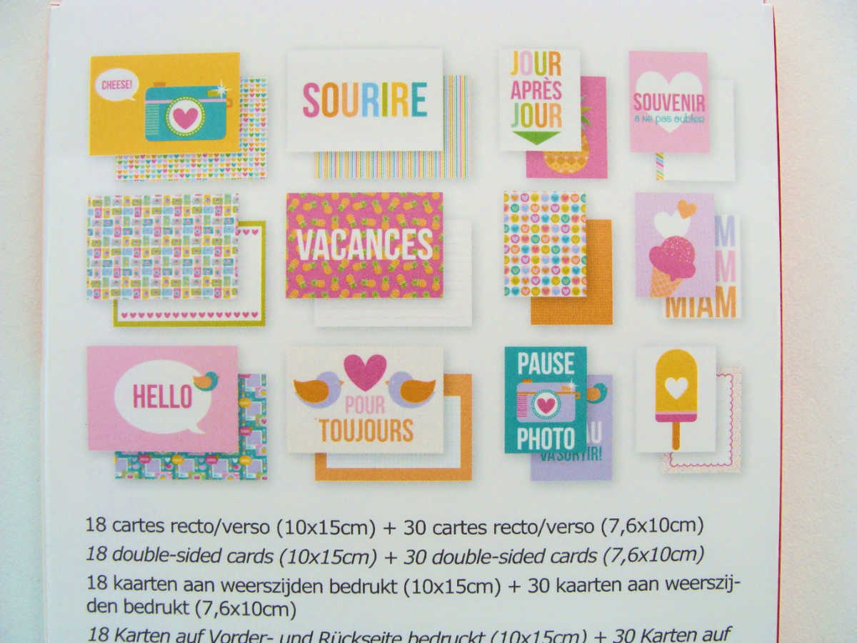 carte scrapbooking home deco artemio summer