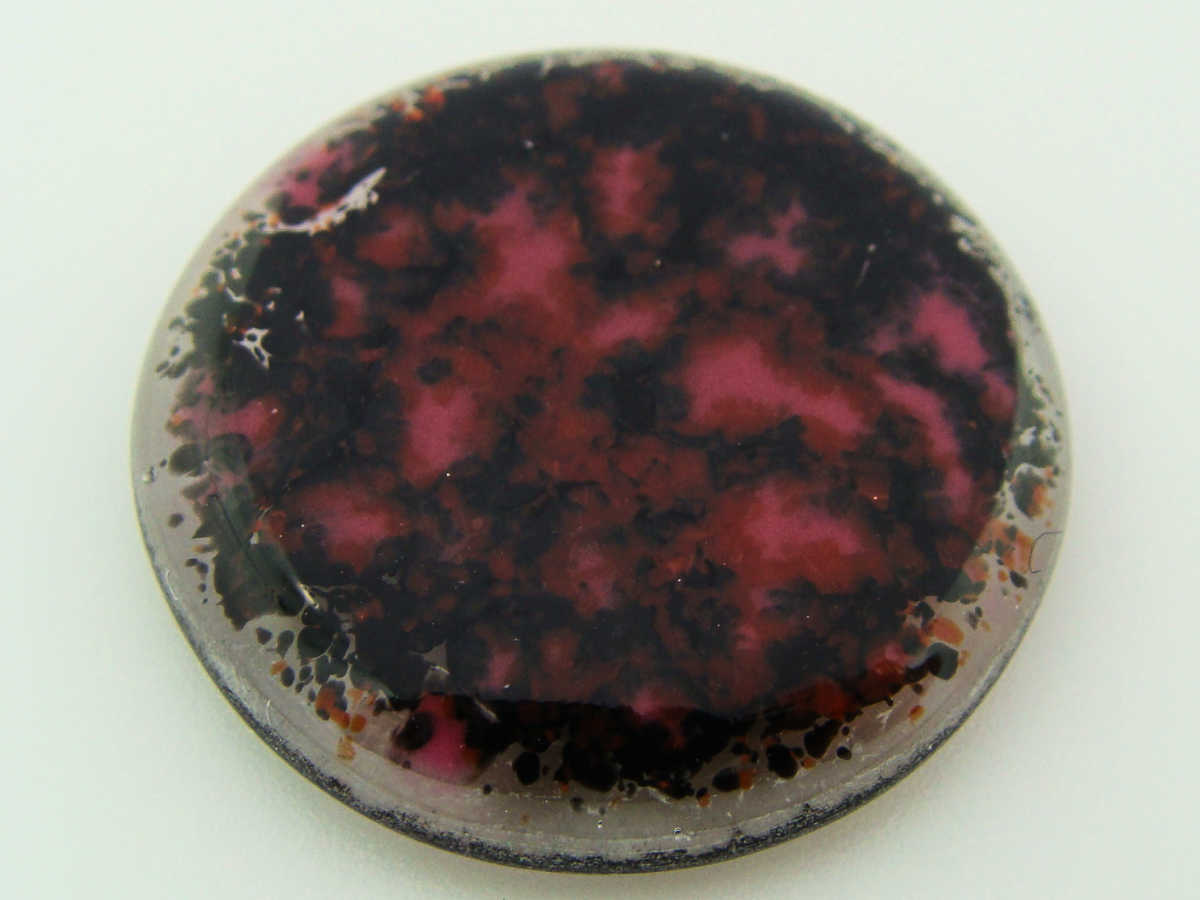 cabochon rond verre fusing 31
