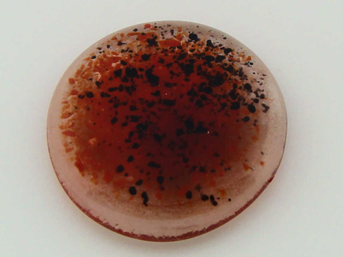 cabochon rond verre fusing 58