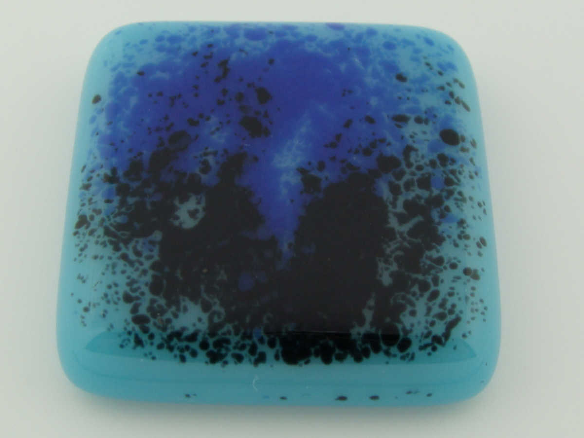 cabochon carre verre fusing 70