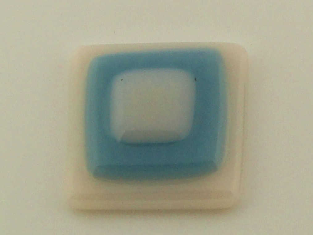 cabochon carre verre fusing 89