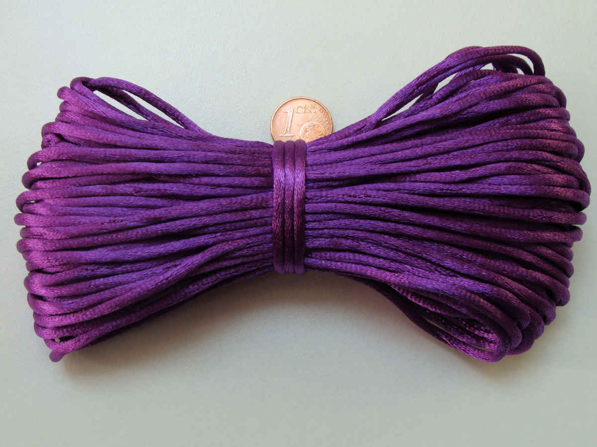 cordon queue rat echeveau violet