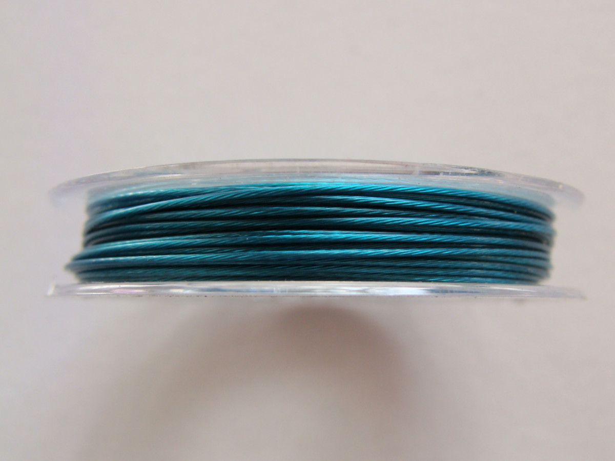 fil cable 06mm bleu