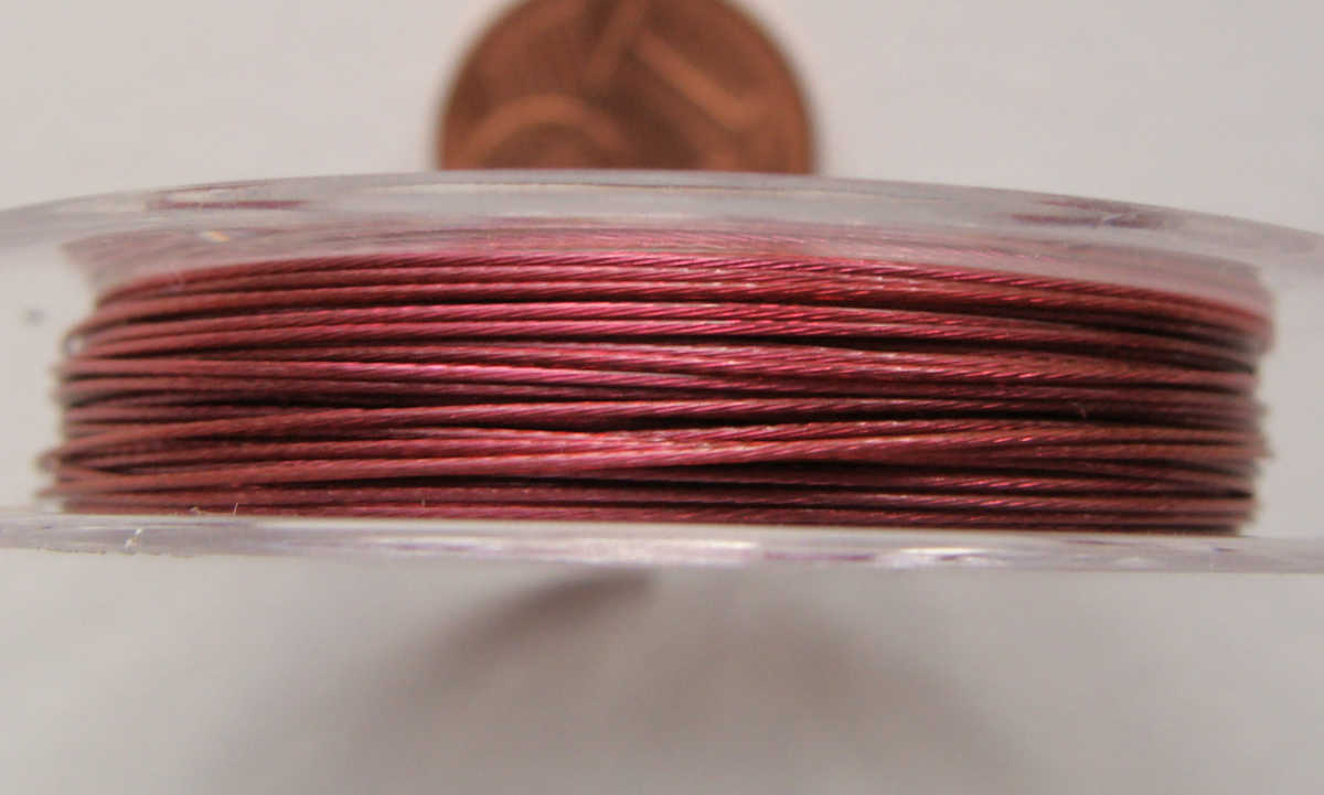 Fil cable 038 rose violet 10m